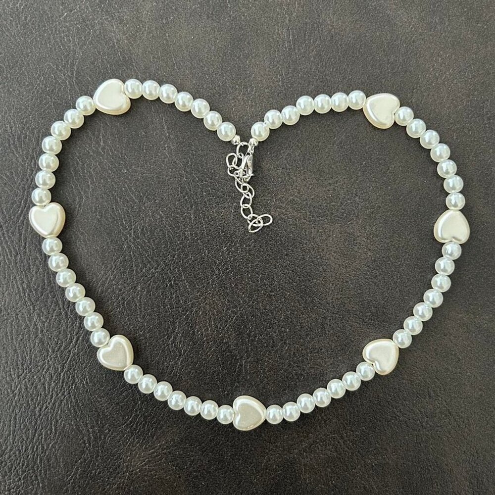 Faux Pearl Necklace